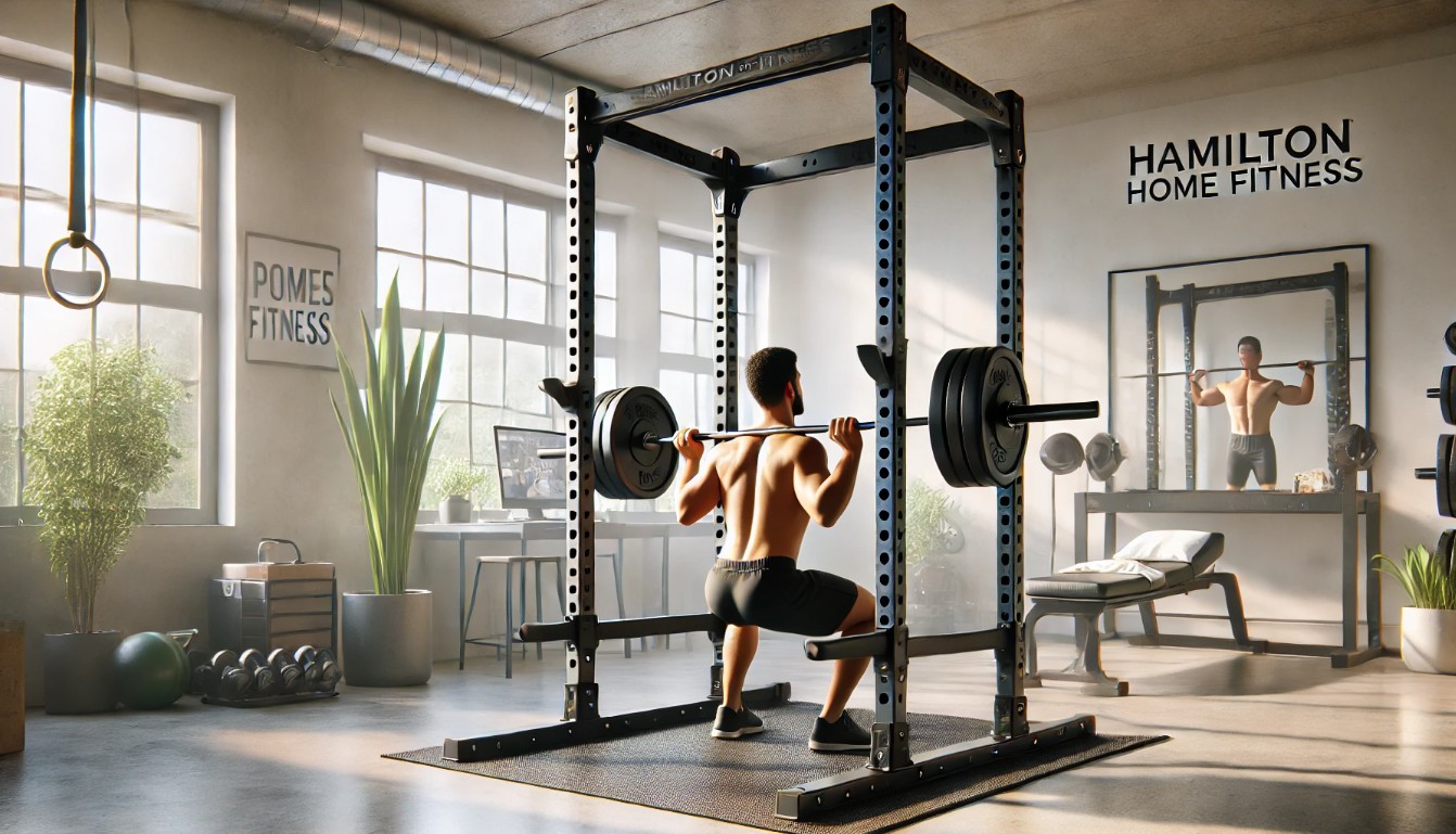 How to Set Up a Power Rack for Squats, Bench Press, and Pull-Ups: The Ultimate Guide by Hamilton Home Fitness