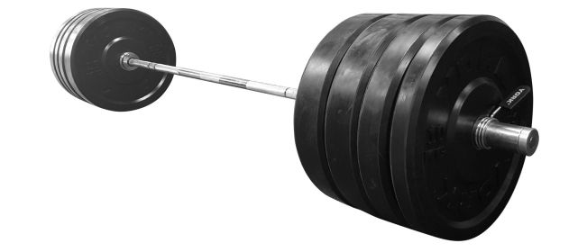 YORK USA 160 kg Training Set (2 x 25, 20, 15, 10 kg). 32110, pr. Spring Collars - Black