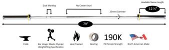 Women’s Elite Olympic Competition Weight Bar