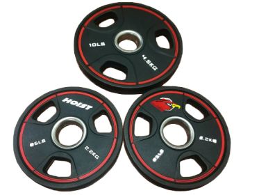 Urethane Olympic 3-Grip Plate 35LB