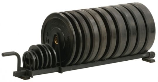 Horizontal Plate Rack - Full Set - Black