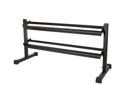 YORK 8000 2 Tier Dumbbell Stand 48" Wide Design