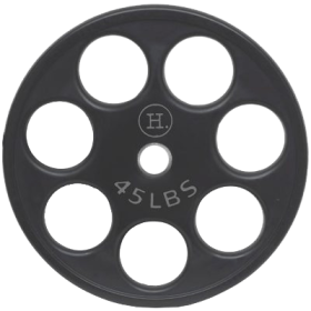 HUDSON 25LB OLY RUBBER PLATE