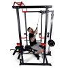 Vortex Olympic Squat Cage 1000 lb Weight Capacity Included with LAT Pulldown System RBVX10