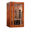 Cardoba 2 Person Full Spectrum Infrared Sauna - Canadian Hemlock