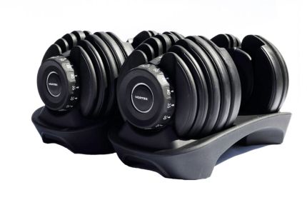 Vortex Adjustable Dumbbells 10-90 lbs (PAIR