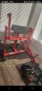 Used Plate Loaded Commercial Curl Machine (Hammer Strength Replica) Red