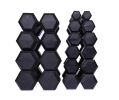 Vortex Rubber Hex Dumbbell Sets 5-50 lb