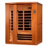 DYN-6336-02 Dynamic Low EMF Far Infrared Sauna, Lugano Edition