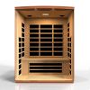 Lugano 3 Person Ultra Low EMF FAR Infrared Sauna