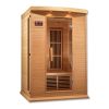 MX-K206-01 Maxxus Low EMF FAR Infrared Sauna Canadian Hemlock