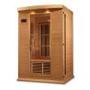 MX-K206-01 Maxxus Low EMF FAR Infrared Sauna Canadian Hemlock