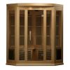 MX-K356-01 Maxxus Low EMF FAR Infrared Sauna Canadian Hemlock