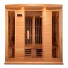 MX-K406-01 Maxxus Low EMF FAR Infrared Sauna Canadian Hemlock