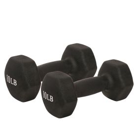 Sunny Health & Fitness Neoprene Dumbbell - 10lb (PAIR)