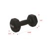 Sunny Health & Fitness Neoprene Dumbbell - 10lb (PAIR)