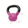 Sunny Health & Fitness Vinyl Coated Kettle Bell - 5Lbs