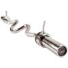 Sunny Health & Fitness 48" Olympic Super Curl Bar with Ring Collars