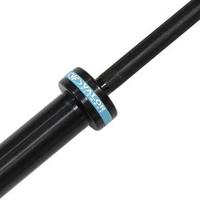 Valor Black Olympic Bearing Barbell 80" 25mm