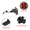 Sunny Health & Fitness Obsidian Surge 500 m Water Rowing Machine