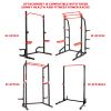 Sunny Health & Fitness J-Hook Attachment for Power Racks and Cages - SF-XFA007