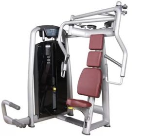 Vortex Strength Seated Bench Press Machine Black 220 Lb Stack VCBP6100B