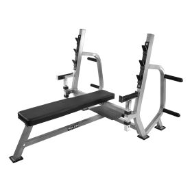 Valor Bench Press w/ Plate Storage - Safety Catch - Spotter Stand