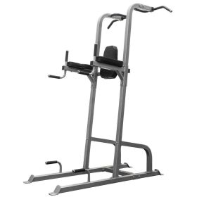 Valor Leg Raise Captain's Chair with Dip and Push Up Station