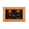 MX-K306-01 Maxxus Low EMF FAR Infrared Sauna Canadian Red Cedar