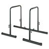 Power Tower Dip Station with Bench Pull Up Bar Stand Adjustable Height Heavy Duty Multi-Function Fitness Training Equipment