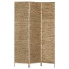 vidaXL 3-Panel Room Divider 45.7"x63" Water Hyacinth