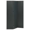 vidaXL 3-Panel Room Divider Anthracite 47.2"x70.9" Steel