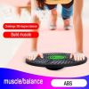 Yoga Balance Board Disc Stability Round Plates Exercise Trainer For Fitness Sports Waist Wriggling Fitness Balance Board-C; Exercise Equipment