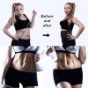 Women's Waist Trainer Neoprene Sauna Sweat Exercise Belt Waist Slim Belt (Black) Size S