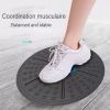 Yoga Balance Board Disc Stability Round Plates Exercise Trainer For Fitness Sports Waist Wriggling Fitness Balance Board-C; Exercise Equipment