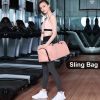 YSSOA Gym Bag for Women and Men; Waterproof Duffel Bag Shoes Compartment; Lightweight Carry