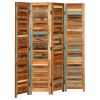 vidaXL Room Divider Solid Reclaimed Wood 66.9"