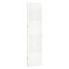 vidaXL 5-Panel Room Divider White 78.7"x70.9" Steel