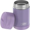 Thermos Vacuum Insulated Food Jar with Folding Spoon, Lavender, 16 Ounce