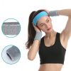 4Pcs/Lot Wrist Sweatband Tennis Sport Wristband Volleyball Gym Elastic Wrist Brace Support Sweat Band Towel Bracelet Protector