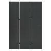 vidaXL 3-Panel Room Divider Anthracite 47.2"x70.9" Steel