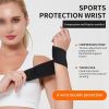 Athletic Wristguards Fitness Basketball Pressurized Open Wrist Protector Gloves Wrist Joint Winding Men and Women