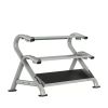 Spirit Fitness Adjustable Dumbbell & Kettlebell Rack