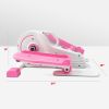 Sunny Health & Fitness Pink Under Desk Elliptical Machine - P2030