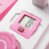 Sunny Health & Fitness Pink Under Desk Elliptical Machine - P2030