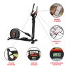 Sunny Health & Fitness Power Stride Smart Elliptical Cross Trainer Machine – SF-E321005