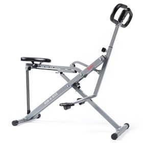 Sunny Health & Fitness Upright Row-N-Ride® Exerciser in Silver - No. 077S