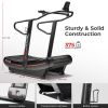 Sunny Commercial Level Ergonomic Manual Treadmill