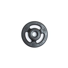 "ISO-GRIP"  Steel Composite Olympic Grip Plate - Black (weight: 25)
