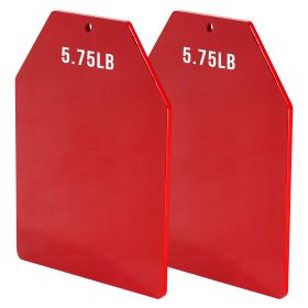 Valor Weight Vest Plates (5.75-13.75lb Pairs) (Weights: 5.75 LB)